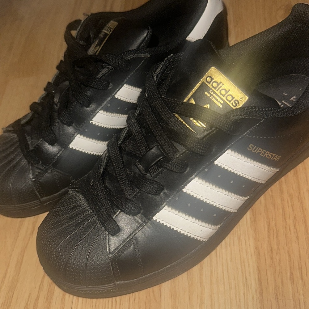 Adidas Black and White Sneakers